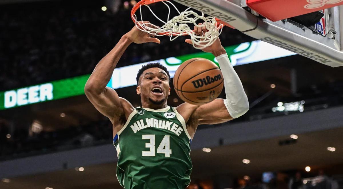 NBA: świetny mecz Antetokounmpo. Thunder też pobili swój rekord 