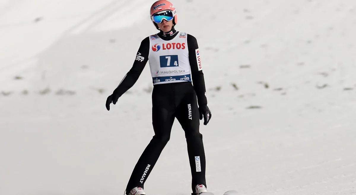 PŚ w skokach: Dawid Kubacki widzi rezerwy. "Oba skoki były lekko spóźnione"