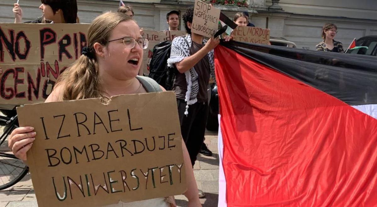 Protest dla Palestyny na UW. Studenci dopięli swego, jest sukces w negocjacjach