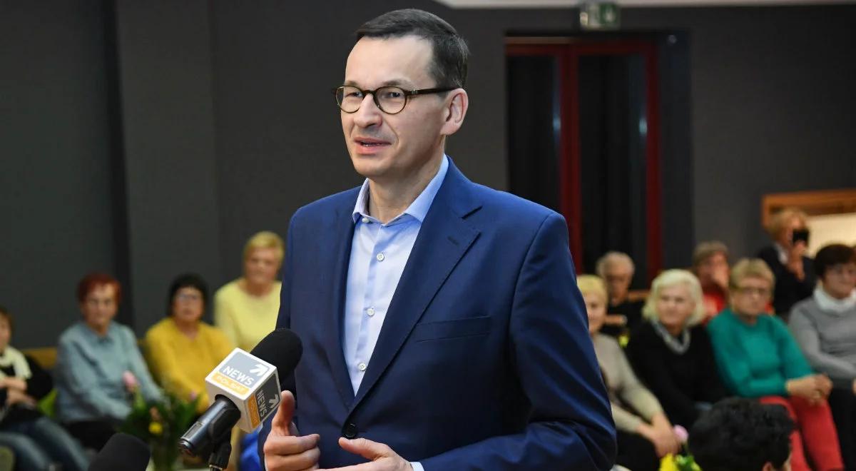 Premier: cieszę się, że program sieci domów seniora się rozwija