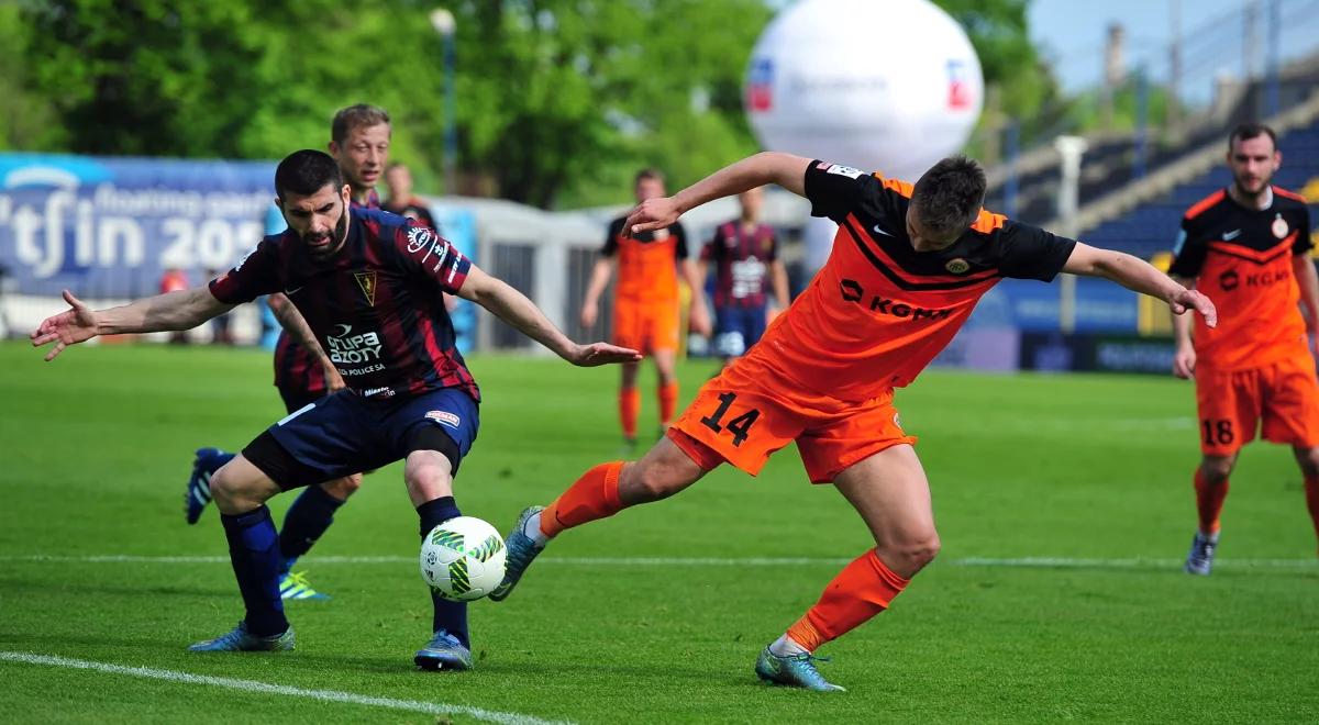 Ekstraklasa: Zagłębie potwierdziło dobrą formę i wygrało z Pogonią Szczecin