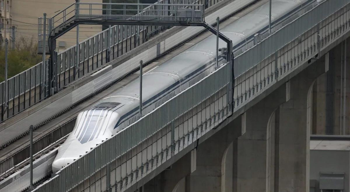 Japoński superszybki pociąg pobił światowy rekord prędkości. Mknął aż 603 km/h