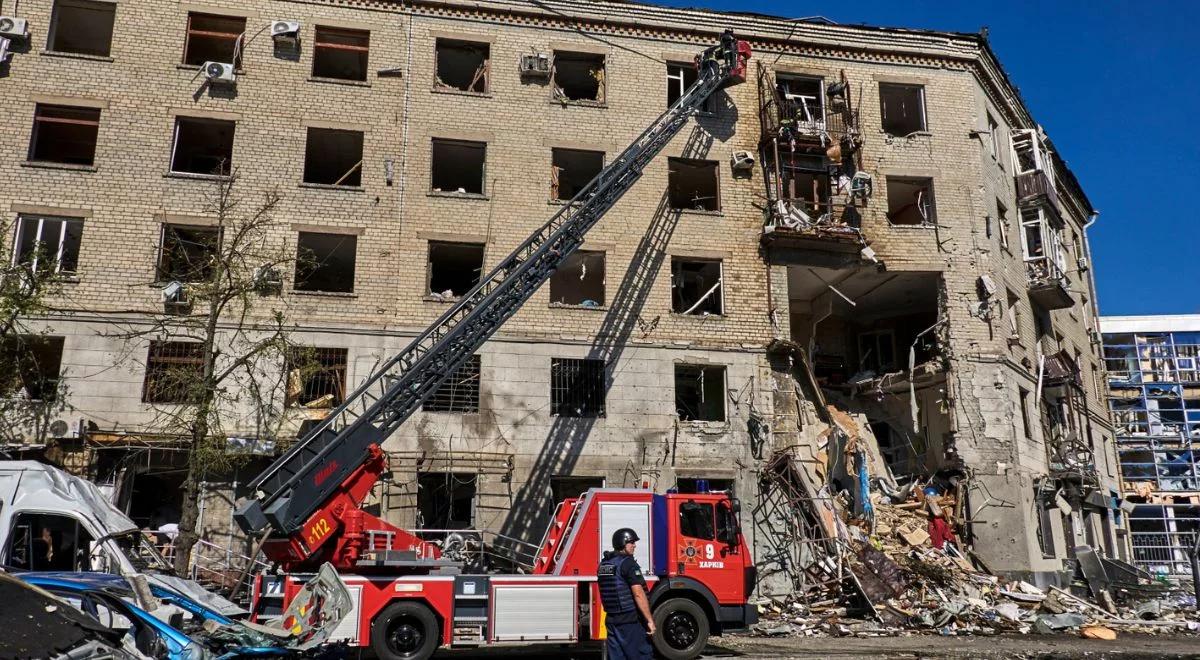 Rosyjski atak powietrzny na Kijów. Zełenski apeluje do sojuszników