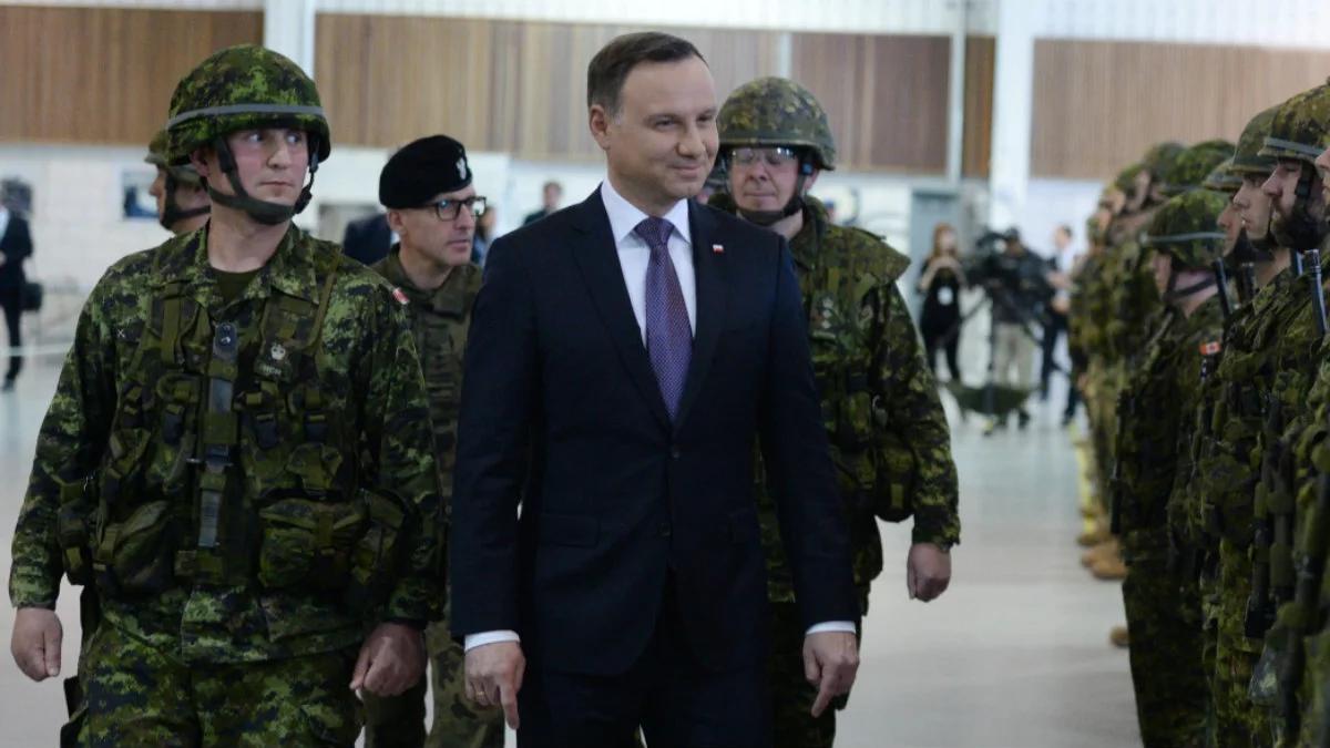 Andrzej Duda w Kanadzie. "Wspólnie przelana krew nie ma ceny"