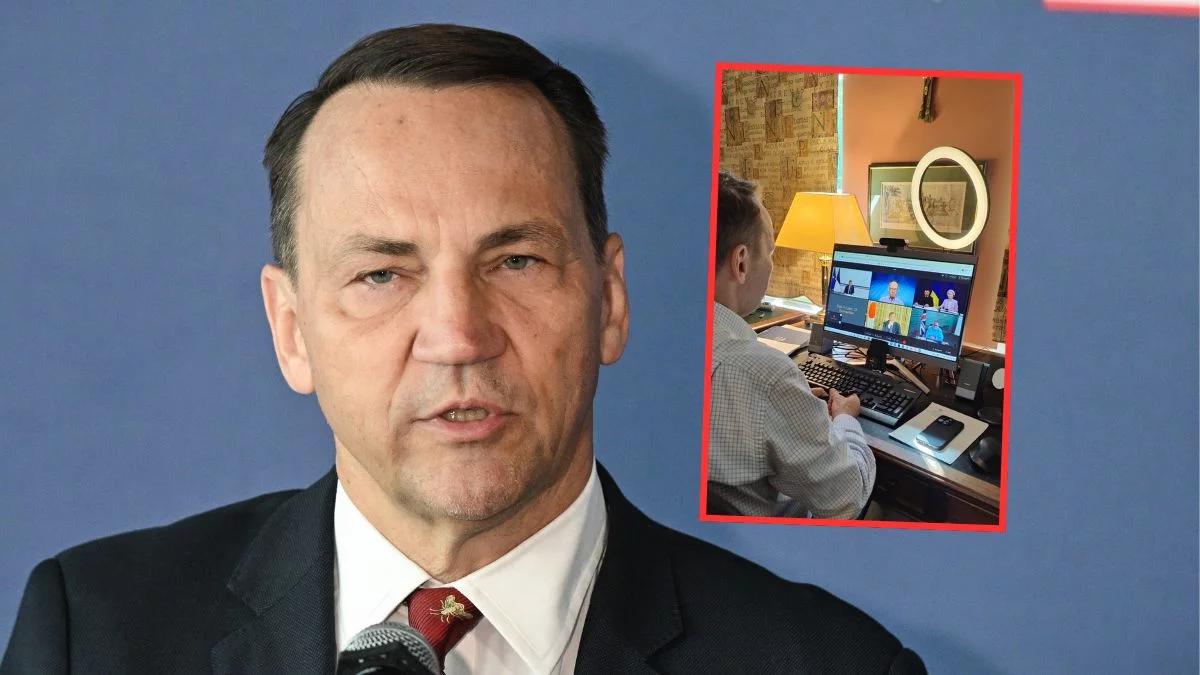 Po spotkaniu "koalicji chętnych". Sikorski: trzeba wywrzeć nacisk na agresora