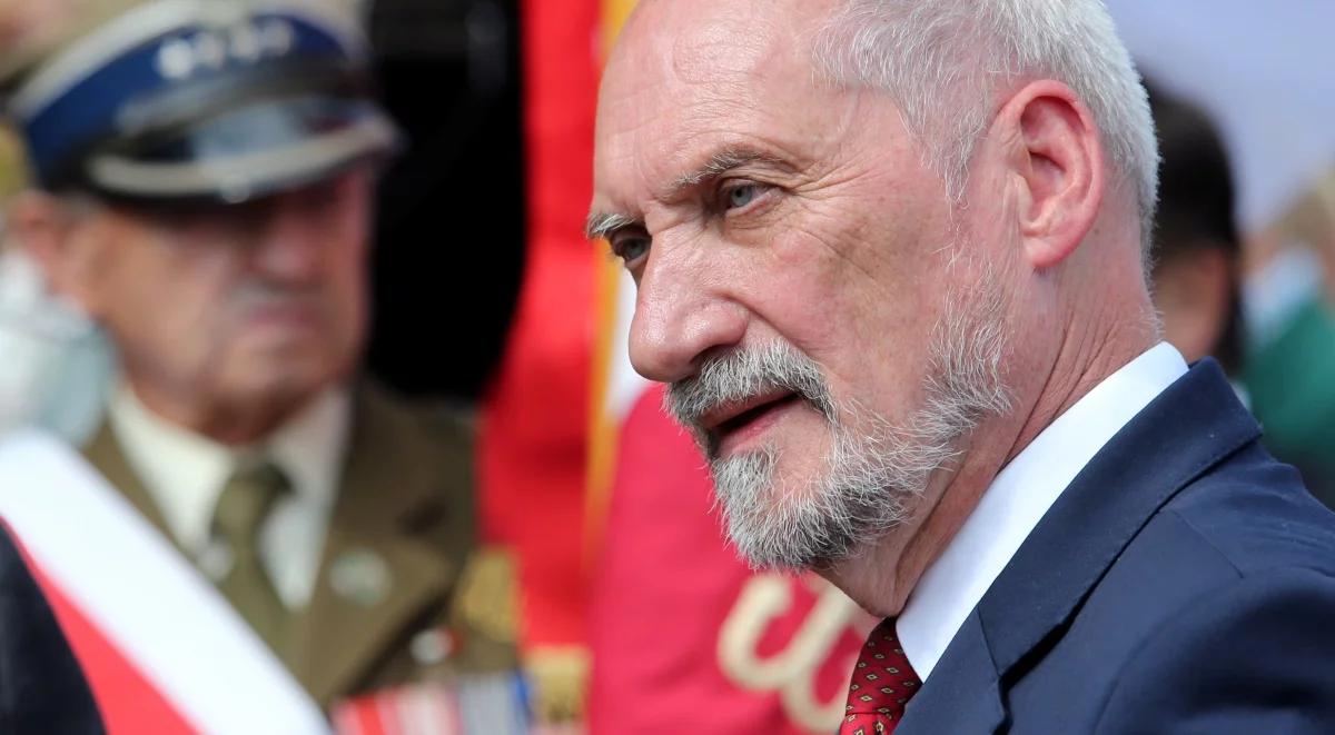 Szef MON: ponad sojusze liczy się siła narodu oraz własnej armii 