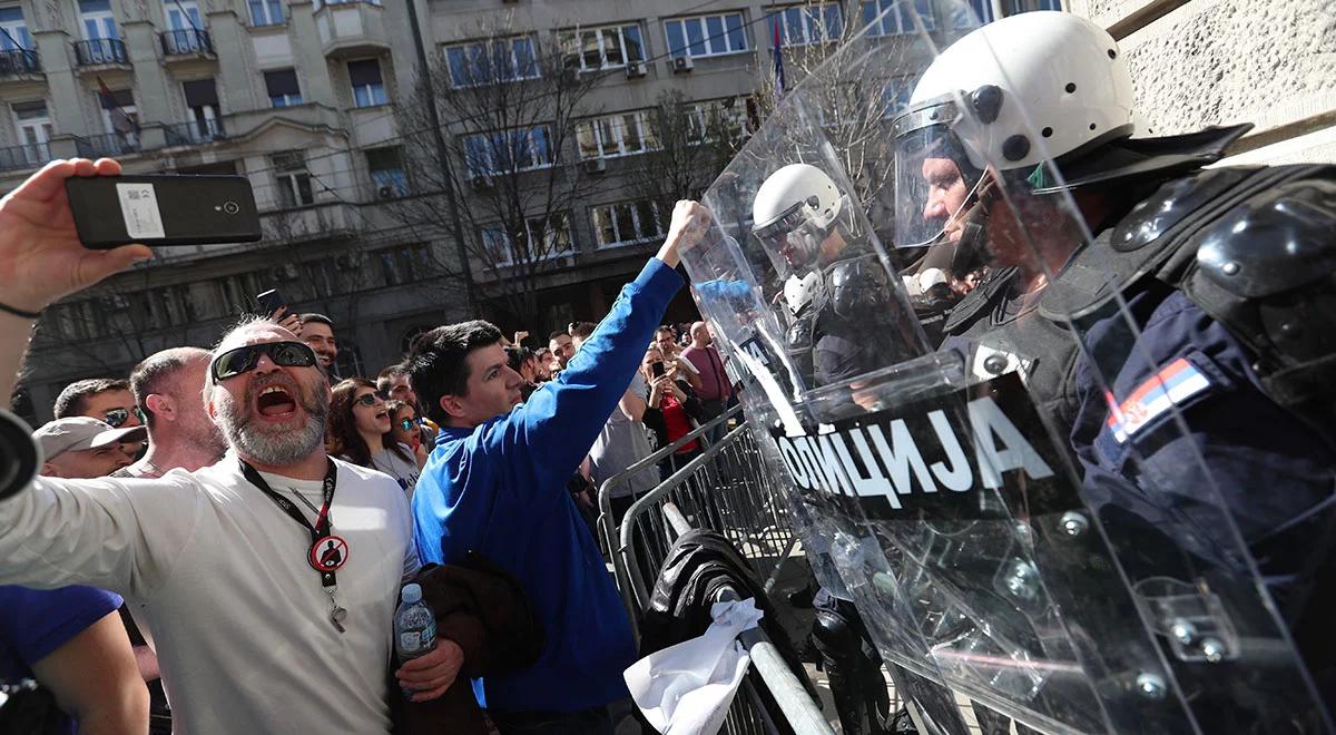 Napięta sytuacja w Serbii. Demonstracje społeczne wyrazem sprzeciwu wobec władzy 