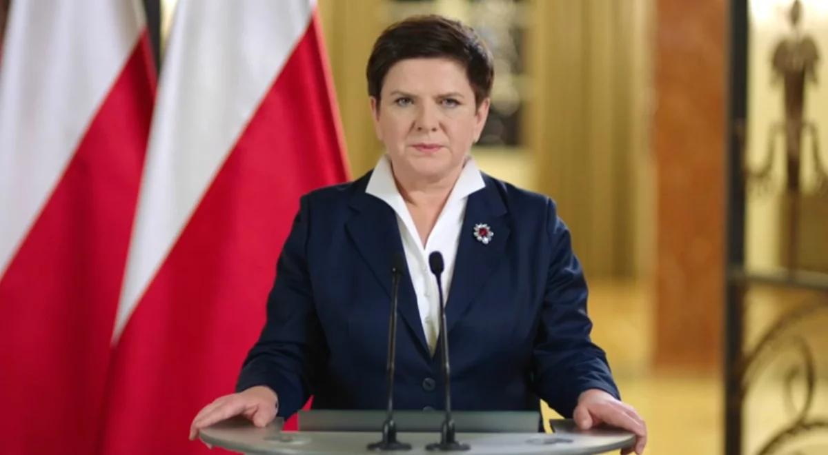 Beata Szydło: nie wolno Polaków stawiać przeciwko sobie