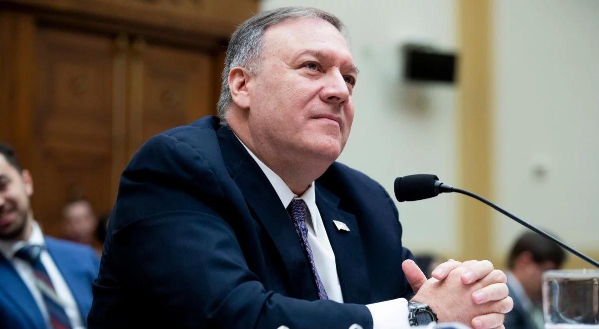 "Przedstawiciele wolnej prasy". Pompeo o amerykańskich dziennikarzach z Hongkongu