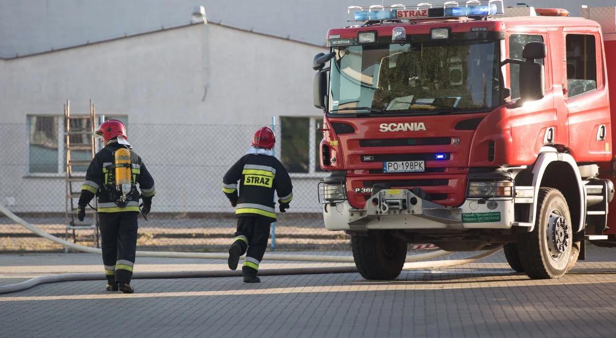 Pożar szkoły w Murowanej Goślinie. Kilkuset ewakuowanych