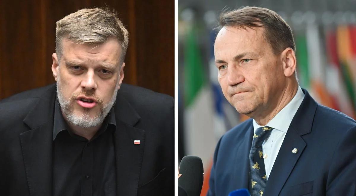 Wymiana zdań między Zandbergiem a Sikorskim. "Przedśmiertne paroksyzmy epoki"