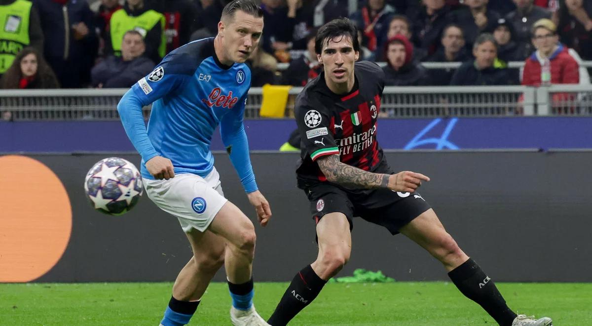 Liga Mistrzów: AC Milan lepszy na San Siro. SSC Napoli ma problem przed rewanżem