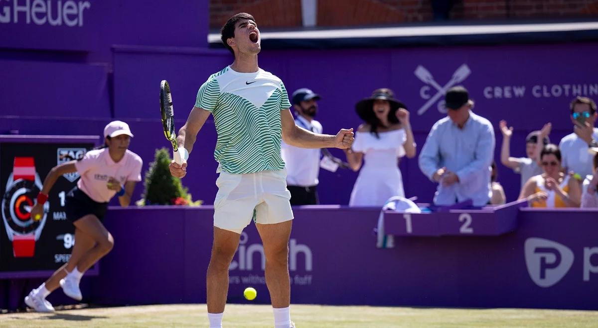 ATP Queen's Club: Carlos Alcaraz zwycięzcą turnieju. Hiszpan wraca na szczyt rankingu