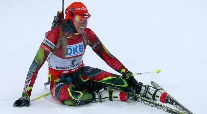 PŚ w biathlonie: bezkonkurencyjna Czeszka, Polki daleko