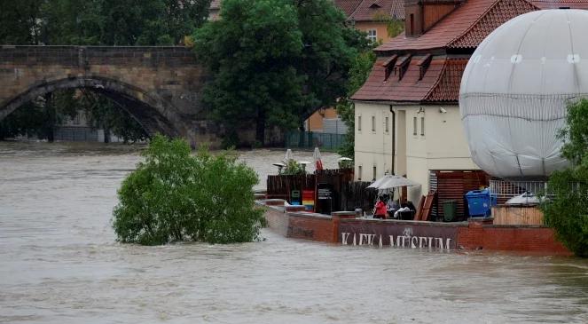 Powódź w Czechach coraz bardziej niebezpieczna