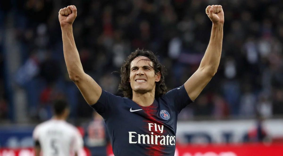 Ligue 1: wygrana Paris Saint-Germain, kontuzja Edinsona Cavaniego