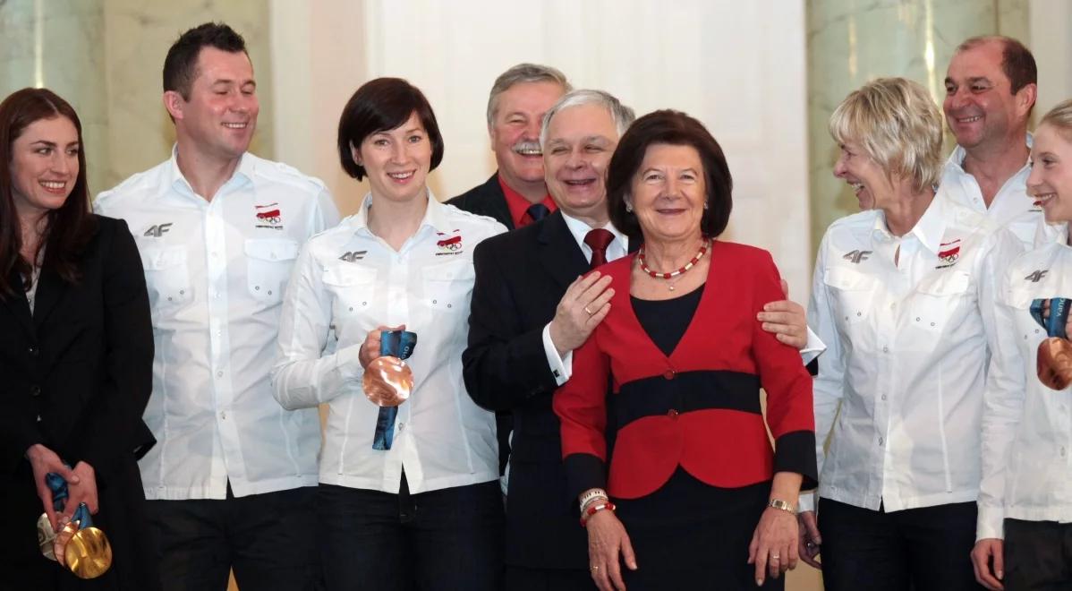 Lech Kaczyński wspierał sportowców: oby nigdy nie zabrakło wam woli walki do ostatnich centymetrów i sekund [wideo]