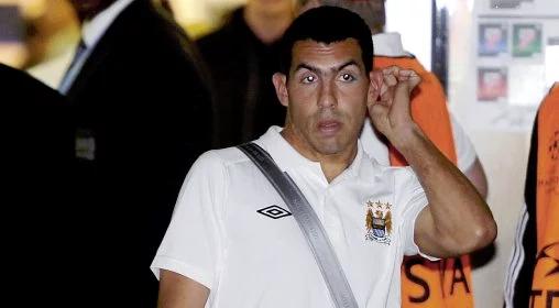 Tevez odmówił Mancini ukarał