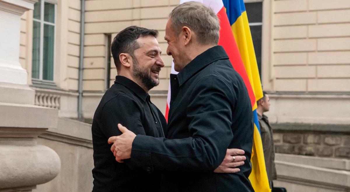 Tusk o zakończeniu wojny: Zełenski jest ostrożnym optymistą