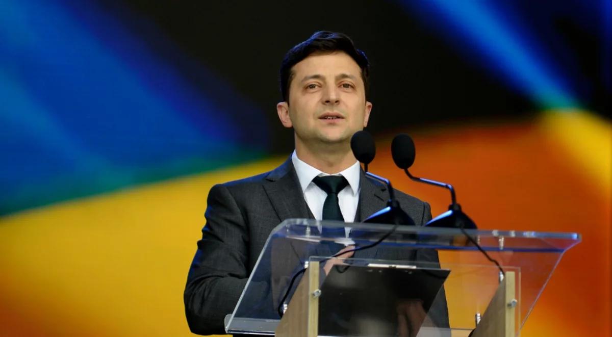 Prezydent Ukrainy Wołodymyr Zełenski nie chce koalicji ze starymi politykami