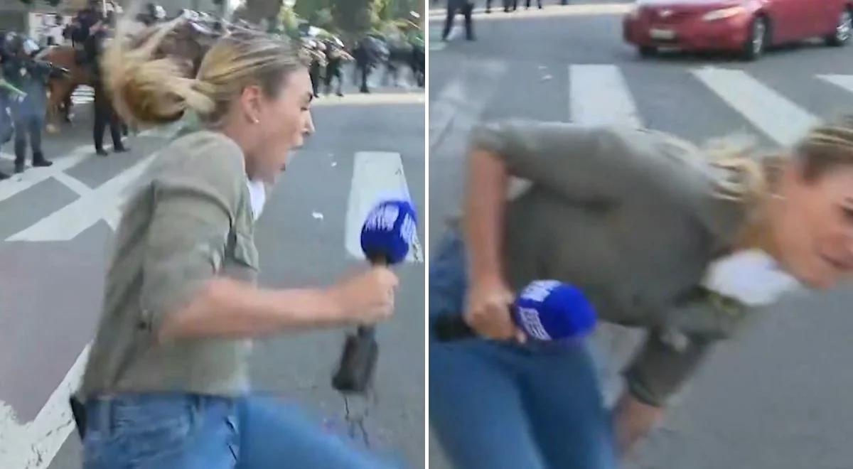 Reporterka postrzelona w trakcie transmisji. Jest nagranie