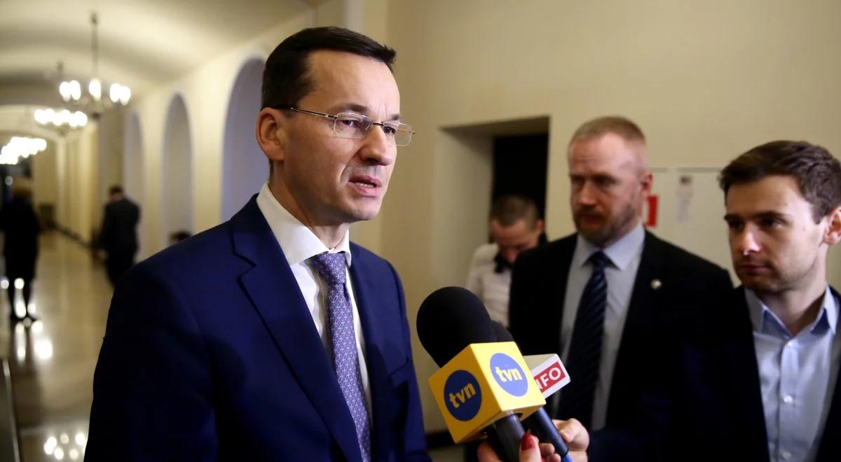 Morawiecki: na razie prognozy wzrostu PKB niezmienione. W tym roku wzrost PKB o 3,4 proc.