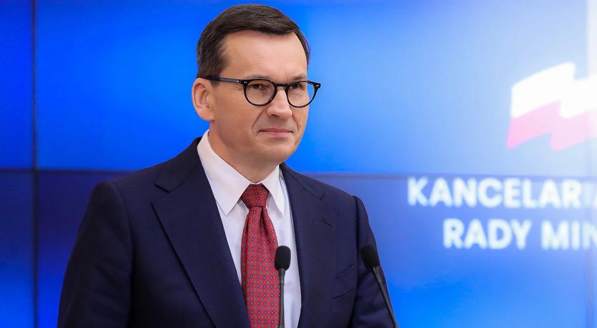 Premier Morawiecki: Polska opowiada się za jak najszybszym przyjęciem Finlandii do NATO
