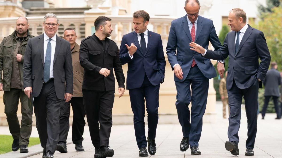 Wkrótce narada "koalicji chętnych" ws. wizyty Zełenskiego w USA