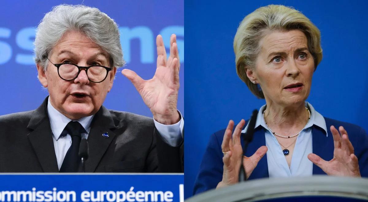 KE weszła w tryb wyborczy. Thierry Breton atakuje Ursulę von der Leyen