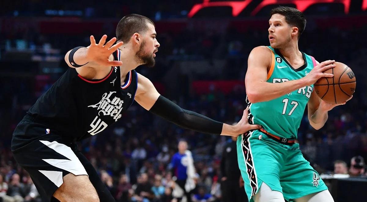 NBA: San Antonio Spurs nie poradzili sobie bez Sochana. Wyraźna porażka z Los Angeles Clippers