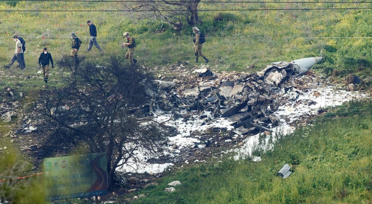 Izrael zestrzelił irańskiego drona w Syrii, armia uderzyła w cele irańskie
