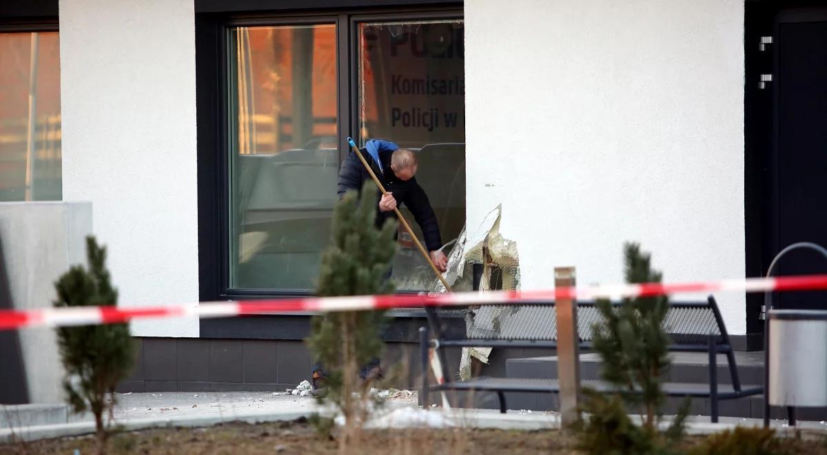 Eksplozja w komisariacie w Kłodawie. Prokuratura wszczęła śledztwo