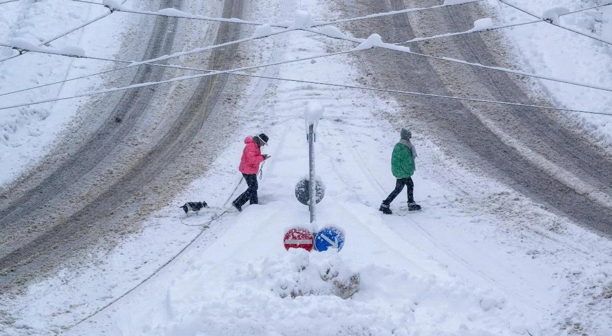 Czechy pod śniegiem. Paraliż na drogach, ogłoszono stan klęski żywiołowej