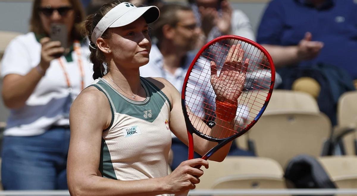 Roland Garros 2024. Jelena Rybakina w ćwierćfinale. Pewna wygrana ze Switoliną 