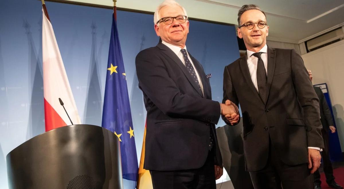 Szef MSZ: widać zrozumienie przez stronę niemiecką procesów politycznych w Polsce