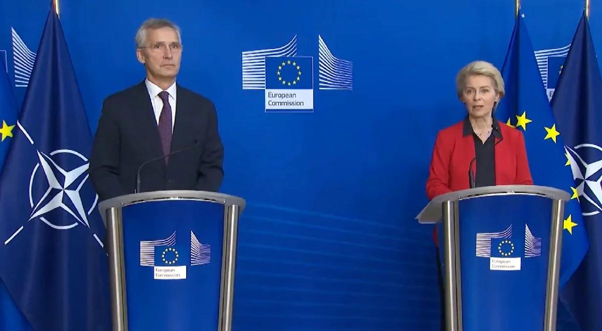 Wspólna narada szefa NATO i unijnych komisarzy. "Powstanie grupa zadaniowa ds. ochrony infrastruktury krytycznej"