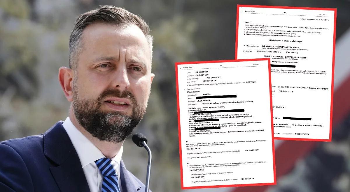 Majątek Władysława Kosiniaka-Kamysza. Liczne działki i polska waluta