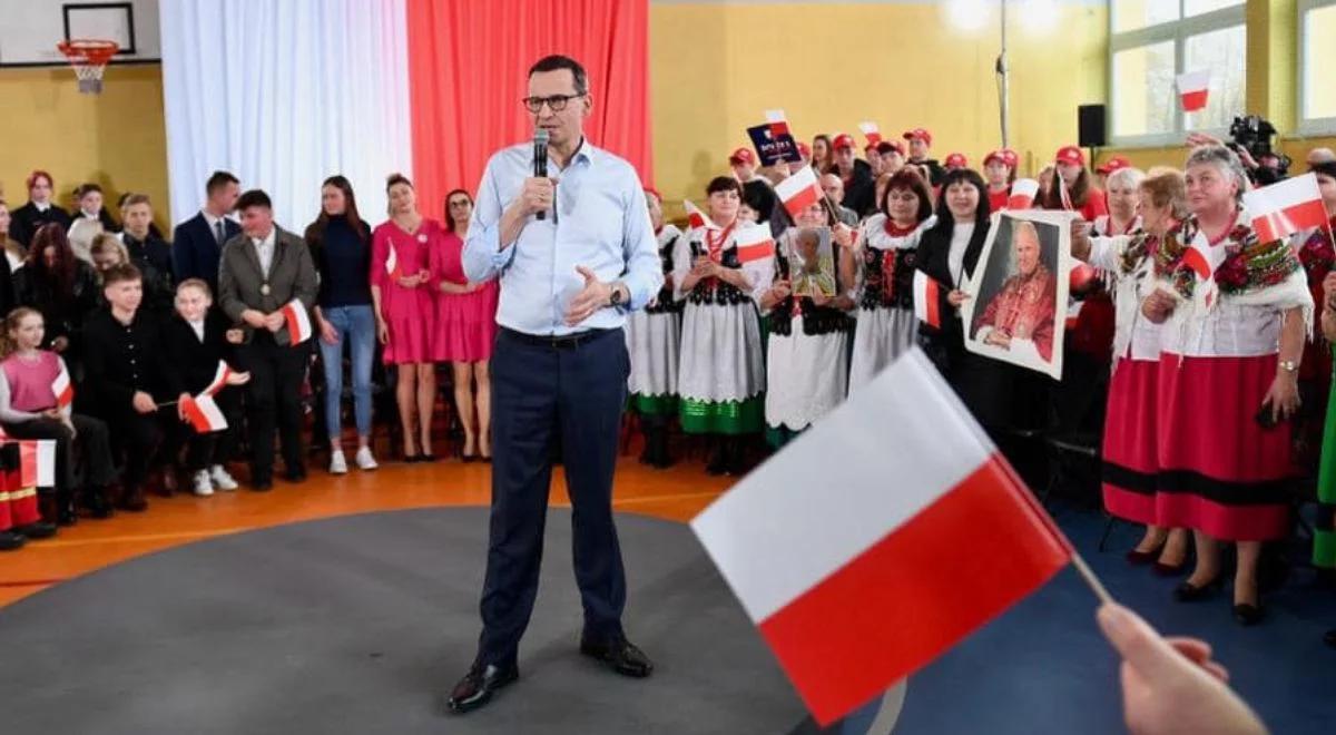 "Przyznaje się rację rządowi PiS". Premier Morawiecki o umocnieniu pozycji Polski na świecie