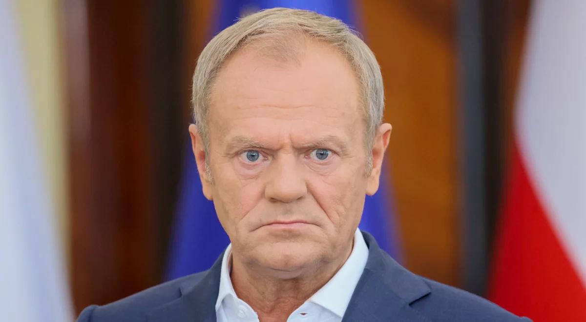 Tusk reaguje na śmierć pilota F-16