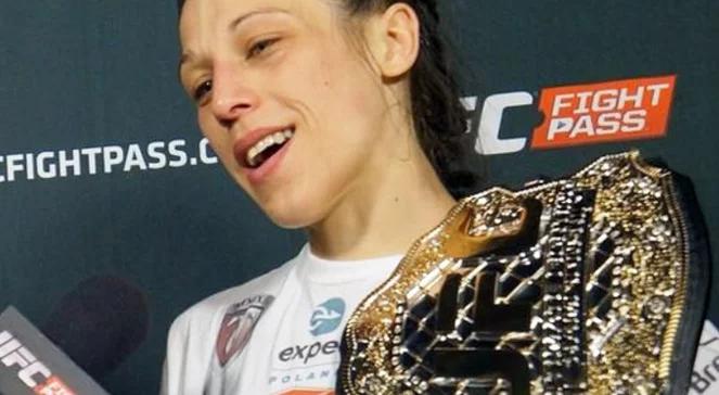 Joanna Jędrzejczyk historyczną mistrzynią UFC. "Jestem z Polski i wygrałam" 