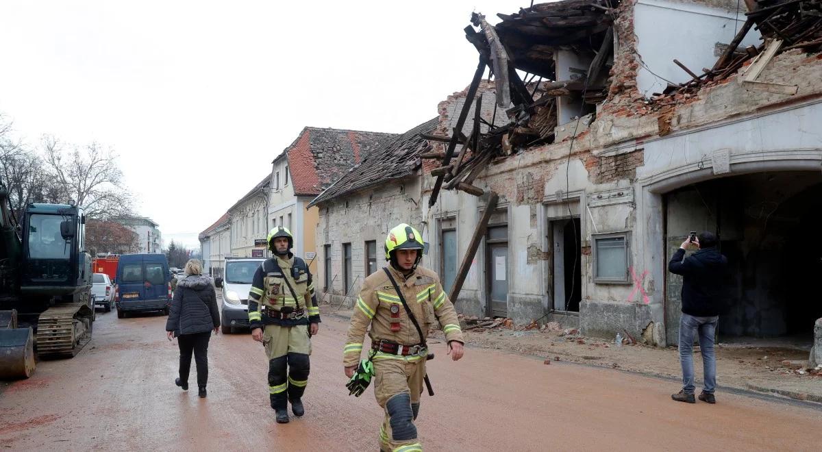 Szef MON: przekażemy Chorwacji namioty mieszkalne dla dotkniętych trzęsieniem ziemi