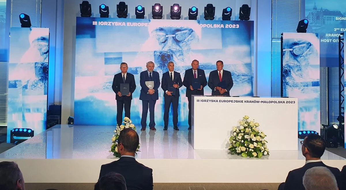 Oficjalnie: Igrzyska Europejskie w przyszłym roku w Krakowie. Podpisano umowę