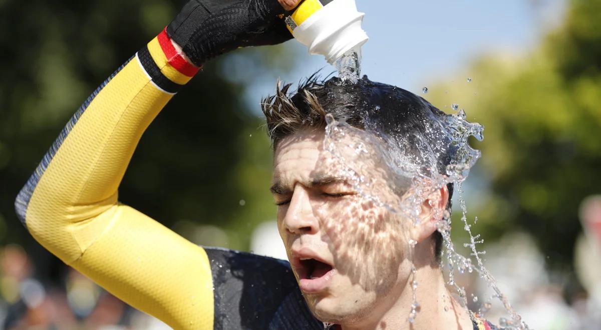 Tour de France: Wout van Aert najszybszy w jeździe na czas. Pogacar może zbierać gratulacje 
