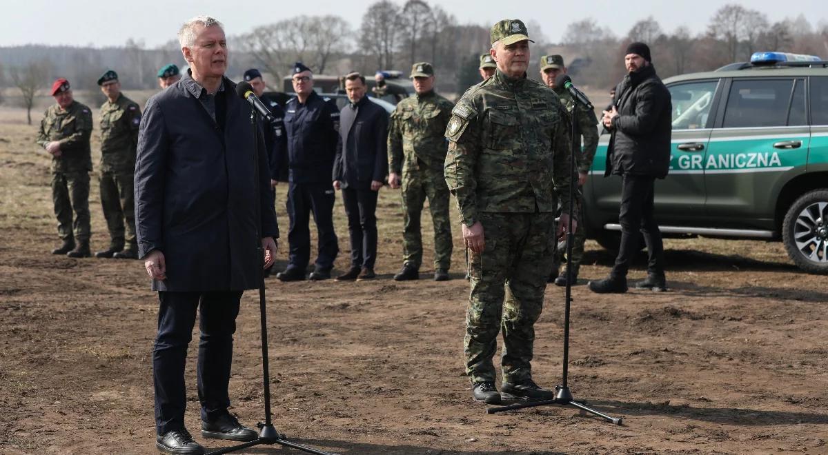 Nowe siły na granicy z Białorusią. Siemoniak przedstawił plan