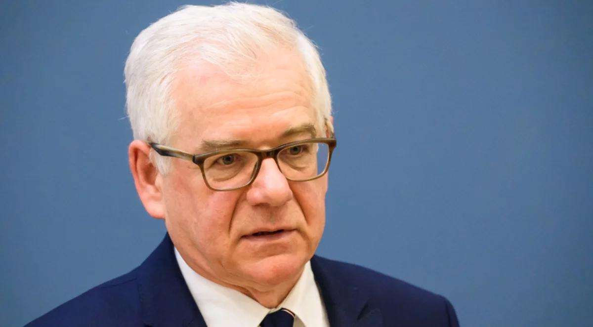 Minister Jacek Czaputowicz: być może po Brexicie Polska przejmie rolę Wlk. Brytanii