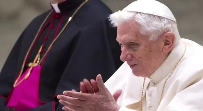 Benedykt XVI abdykuje: nie czuję się już na siłach