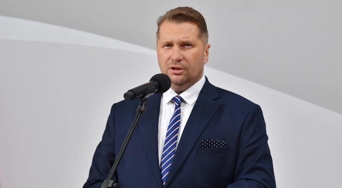 "Maski opadły całkowicie". Szef MEiN komentuje wypowiedź Nitrasa o Kościele 