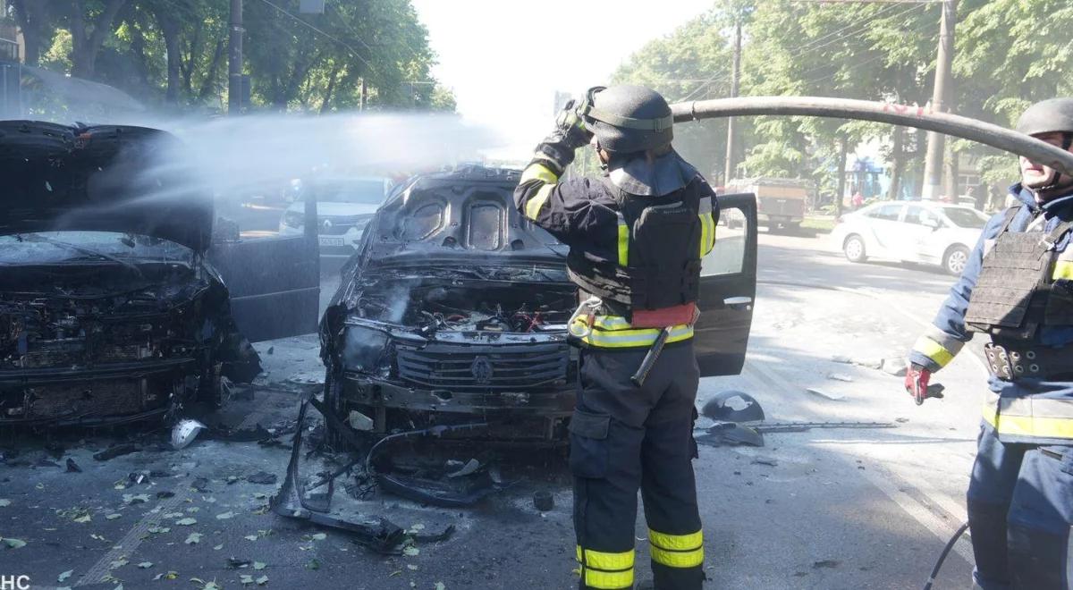 Brutalny atak Rosji na Sumy.  Sieje śmierć w czasie "rozmów pokojowych"