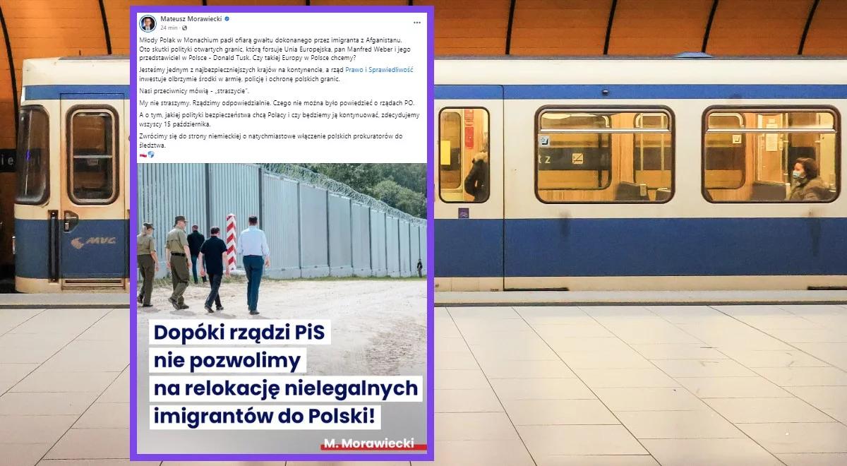 Niemcy: imigrant sprawcą gwałtu na Polaku. Premier: zwrócimy się o włączenie polskich prokuratorów do śledztwa