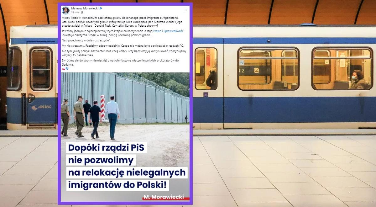 Niemcy: imigrant sprawcą gwałtu na Polaku. Premier: zwrócimy się o włączenie polskich prokuratorów do śledztwa